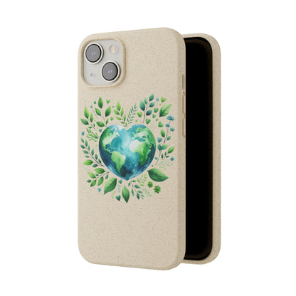 Cute Love Nature Phone case sustainable Biodegradable Phone Case