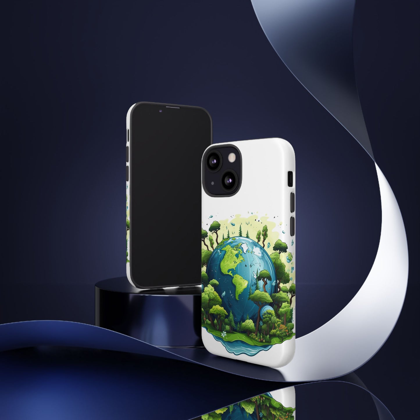 Eco-Friendly Phone Case with Earth Design