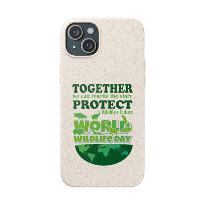 Eco-Friendly Biodegradable Phone Cases for Wildlife Day - Protect Our Planet