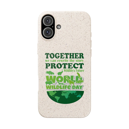 Eco-Friendly Biodegradable Phone Cases for Wildlife Day - Protect Our Planet