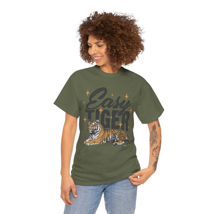 Easy Tiger Tee - Unisex Cotton T-Shirt