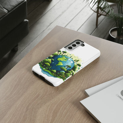 Eco-Friendly Phone Case with Earth Design