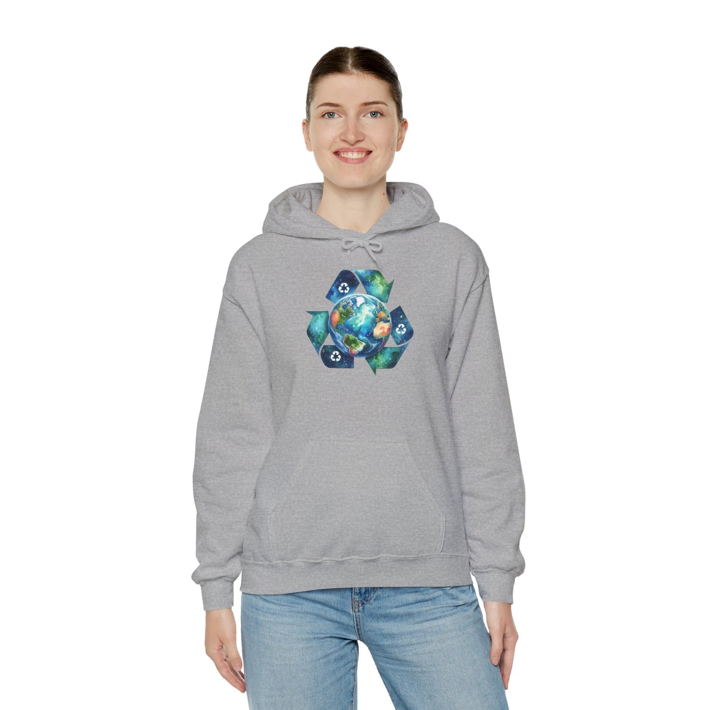 Recycle Symbol Eco Desogn Hoodie