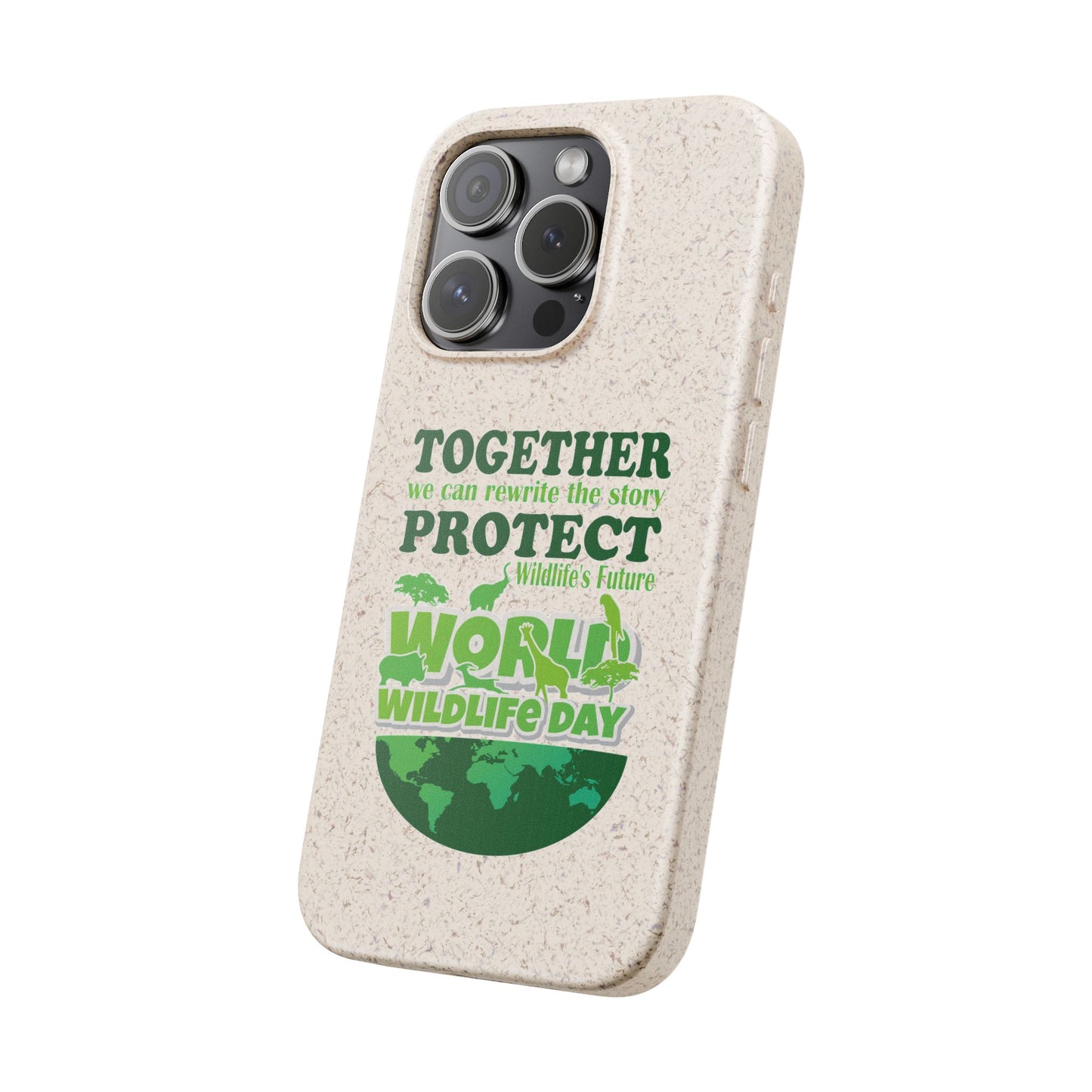 Eco-Friendly Biodegradable Phone Cases for Wildlife Day - Protect Our Planet