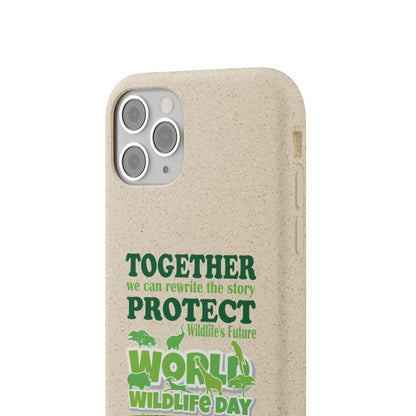 Eco-Friendly Biodegradable Phone Cases for Wildlife Day - Protect Our Planet