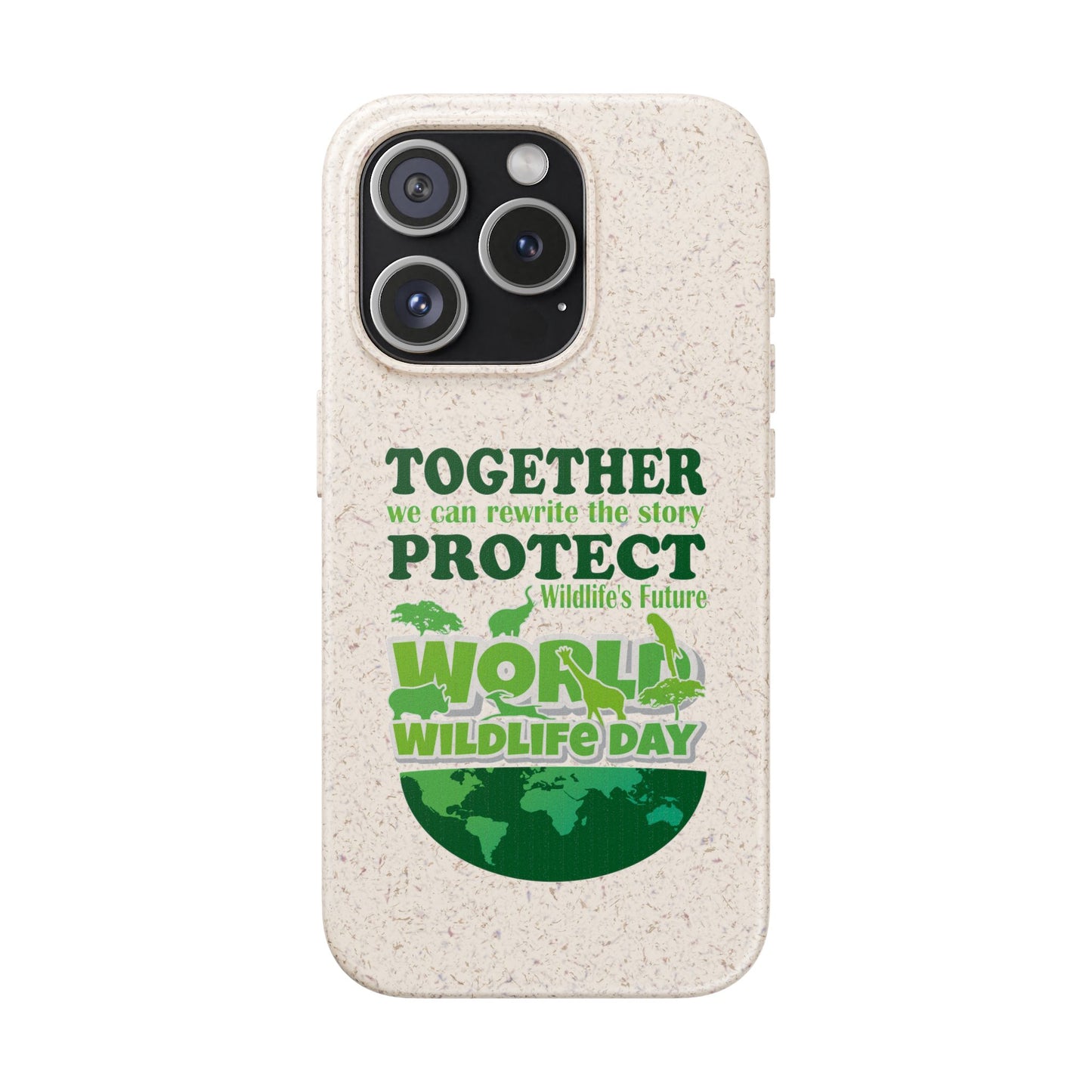 Eco-Friendly Biodegradable Phone Cases for Wildlife Day - Protect Our Planet