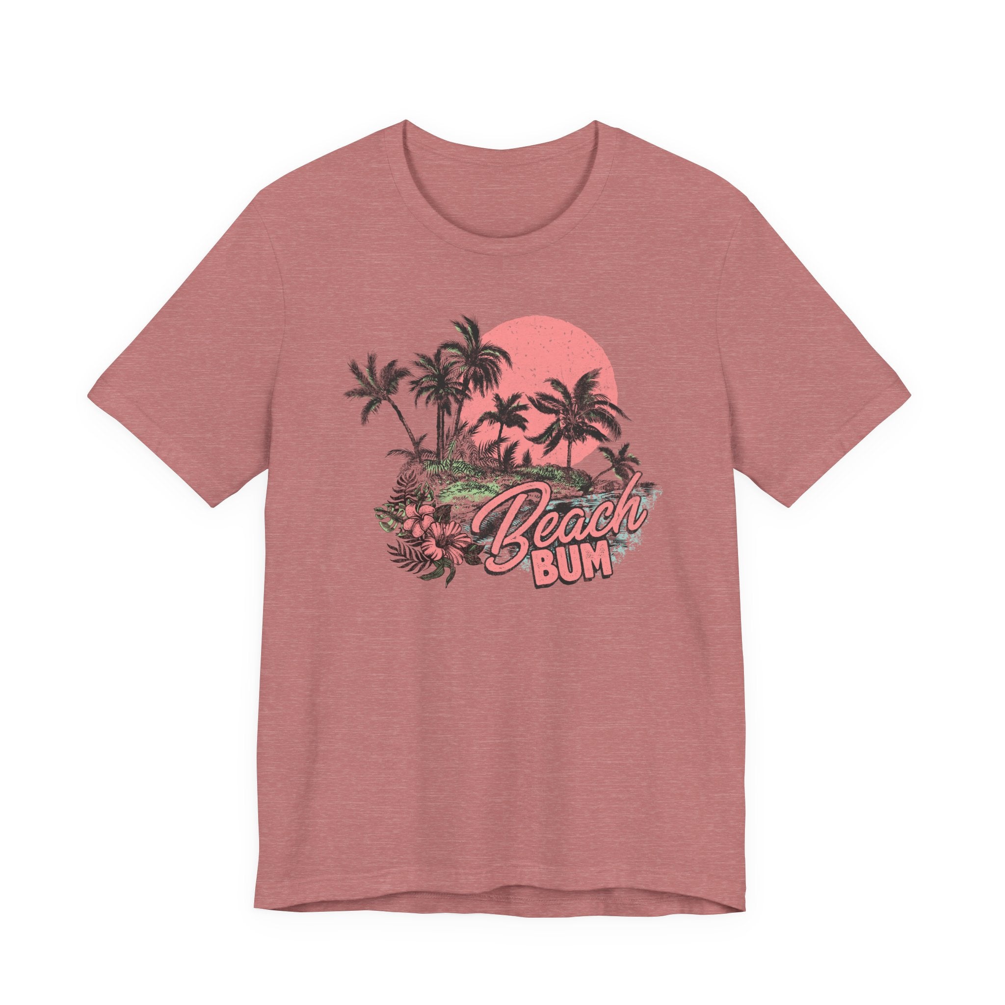 Beach Bum Unisex Short Sleeve Tee - Summer Vibes Shirt