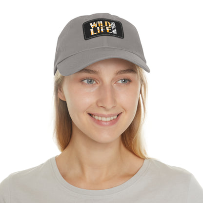 Wildlife Matter Dad Hat with Leather Patch