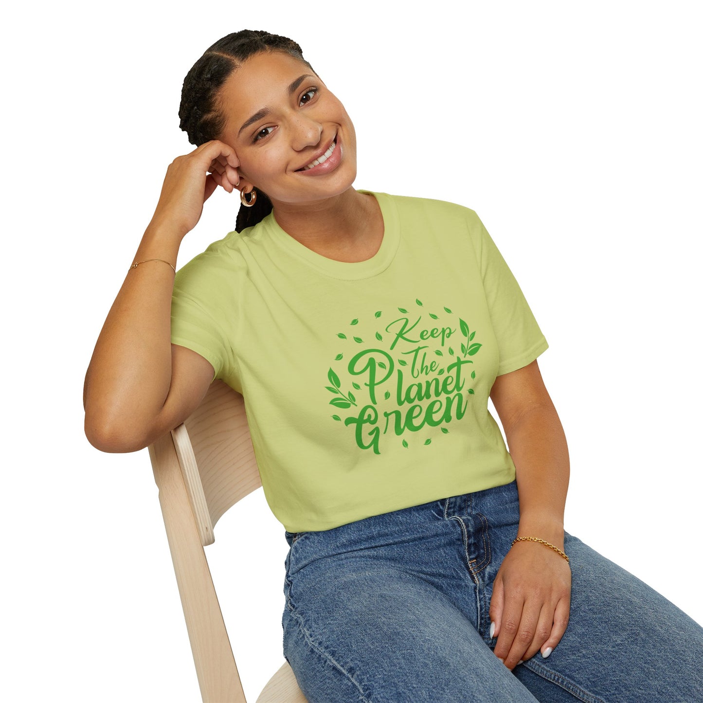 Eco-Friendly Unisex T-Shirt - Keep the Planet Green