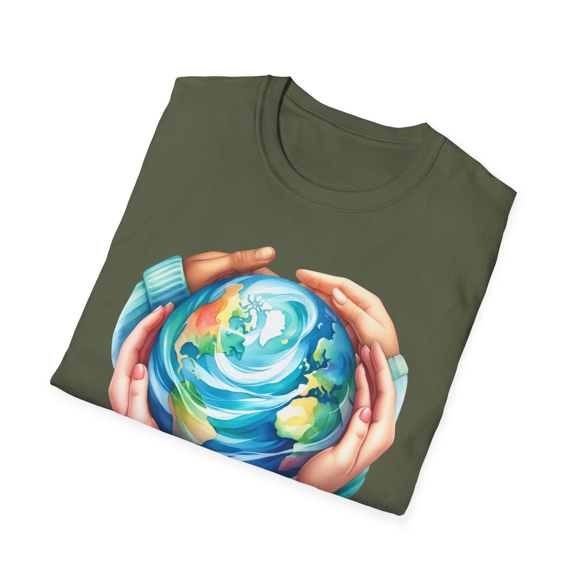 Earth Day Holding Hands T-Shirt