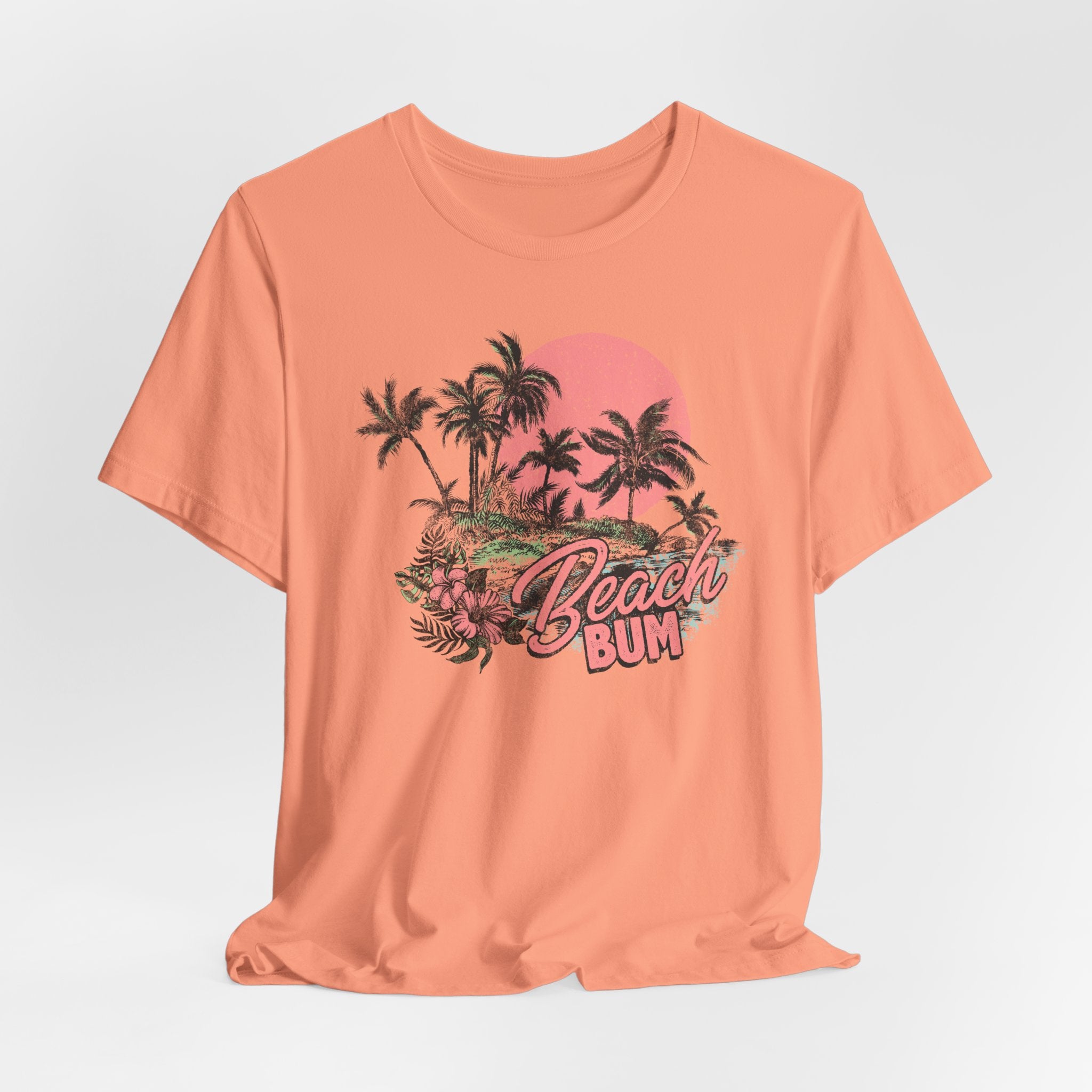 Beach Bum Unisex Short Sleeve Tee - Summer Vibes Shirt