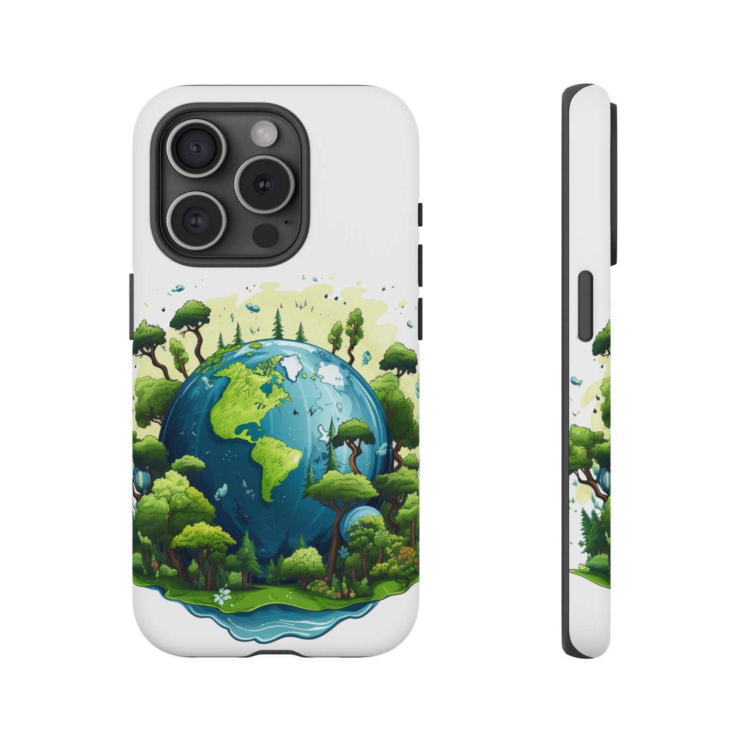 Eco-Friendly Phone Case with Earth Design