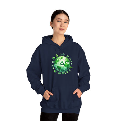 Sustainable Lifestyle Hooded Sweatshirt