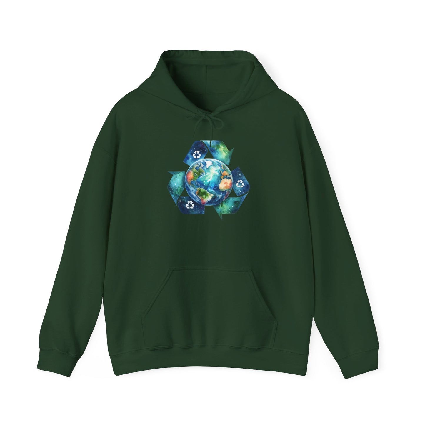 Recycle Symbol Eco Desogn Hoodie