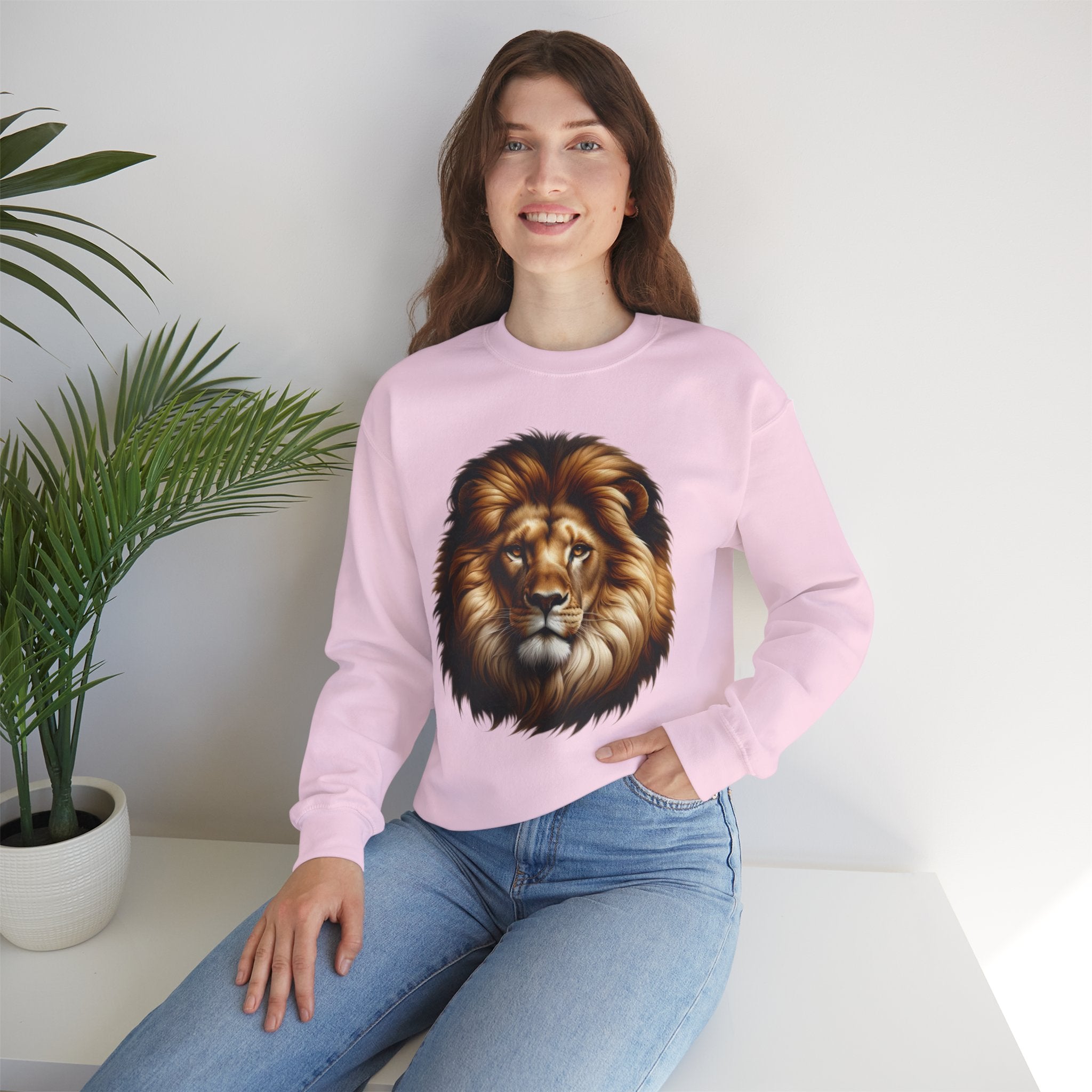 Lion Wildlife Lover Unisex Sweatshirt