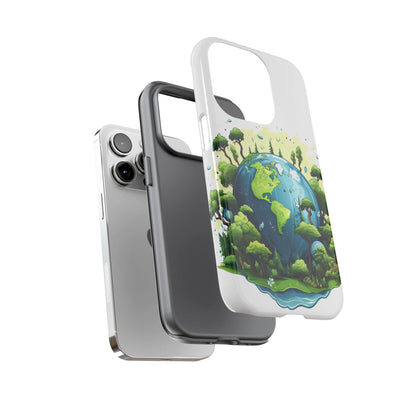 Eco-Friendly Phone Case with Earth Design