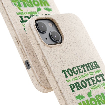 Eco-Friendly Biodegradable Phone Cases for Wildlife Day - Protect Our Planet