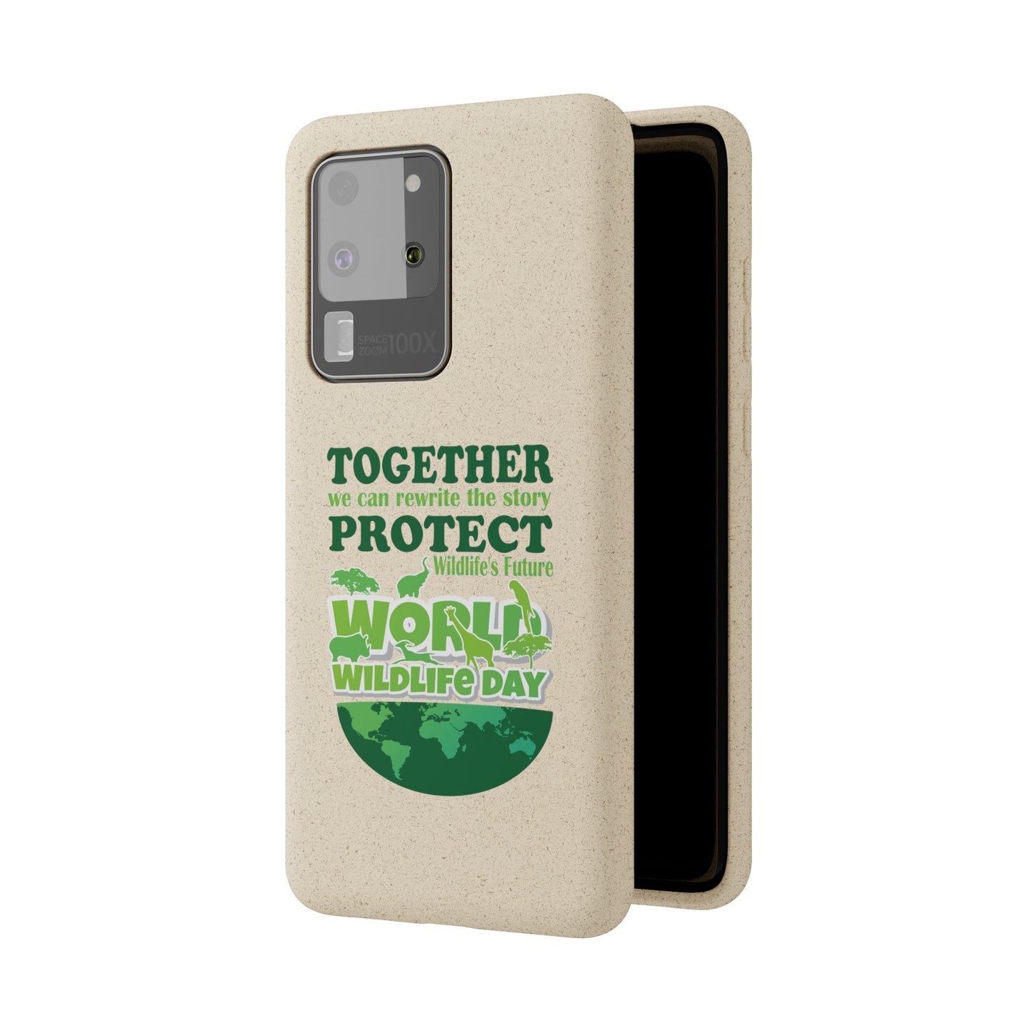 Eco-Friendly Biodegradable Phone Cases for Wildlife Day - Protect Our Planet