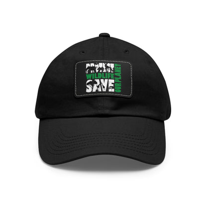 Wildlife & Planet Save Dad Hat with Leather Patch