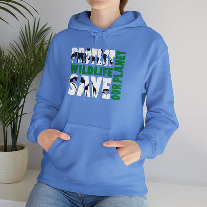 Wildlife Awareness Hooded Sweatshirt