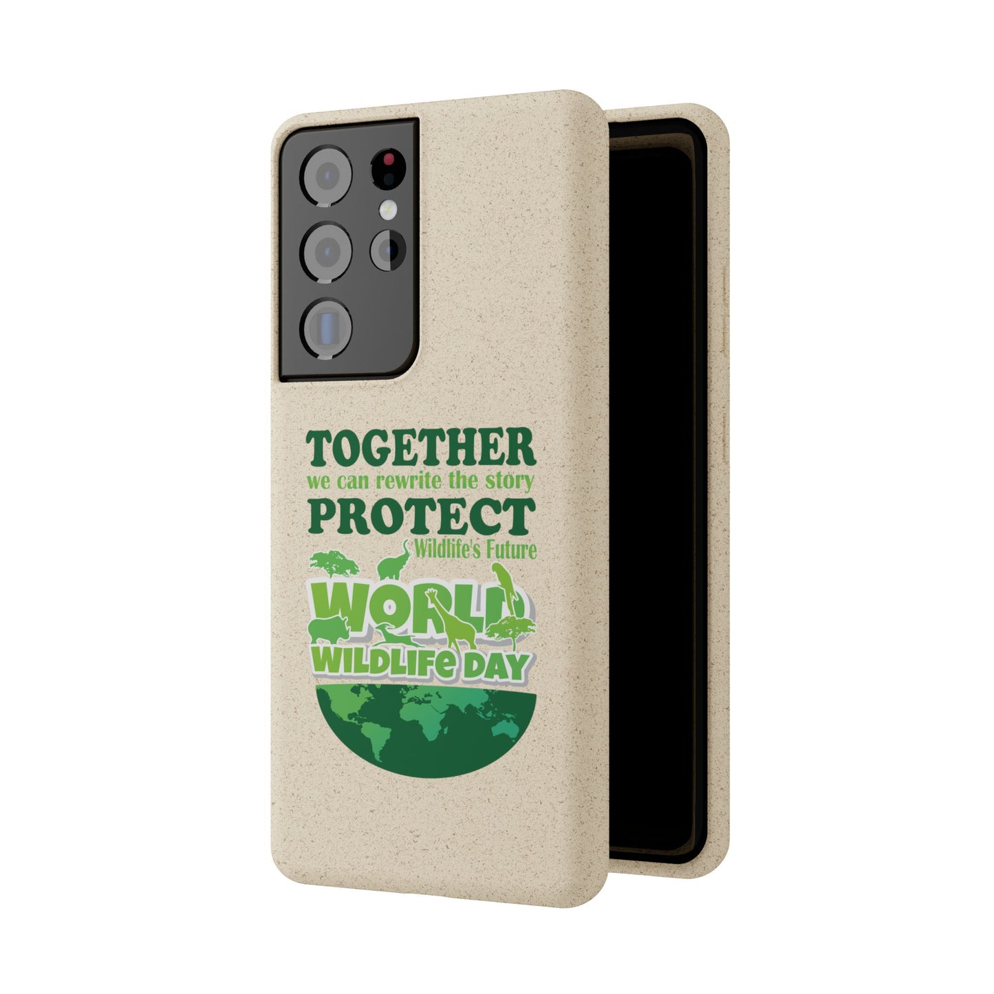 Eco-Friendly Biodegradable Phone Cases for Wildlife Day - Protect Our Planet