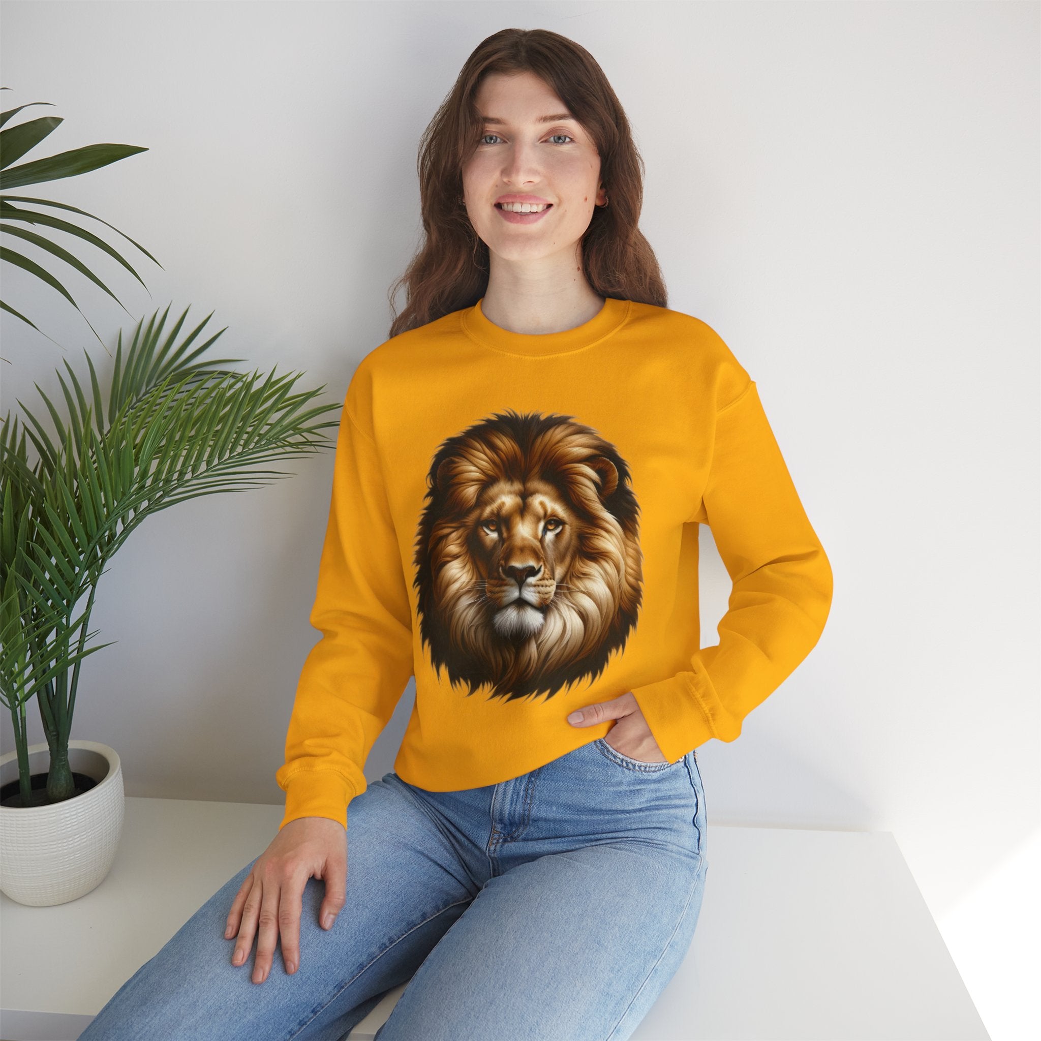 Lion Wildlife Lover Unisex Sweatshirt
