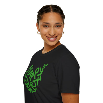 Happy Earth Day Unisex Softstyle T-Shirt - Eco-Friendly Apparel