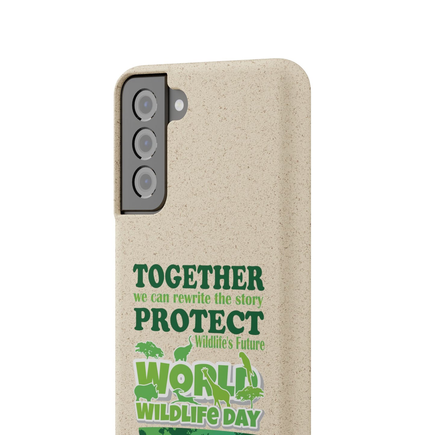 Eco-Friendly Biodegradable Phone Cases for Wildlife Day - Protect Our Planet