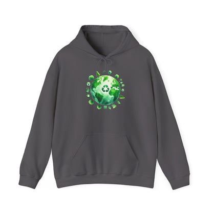 Sustainable Lifestyle Hooded Sweatshirt