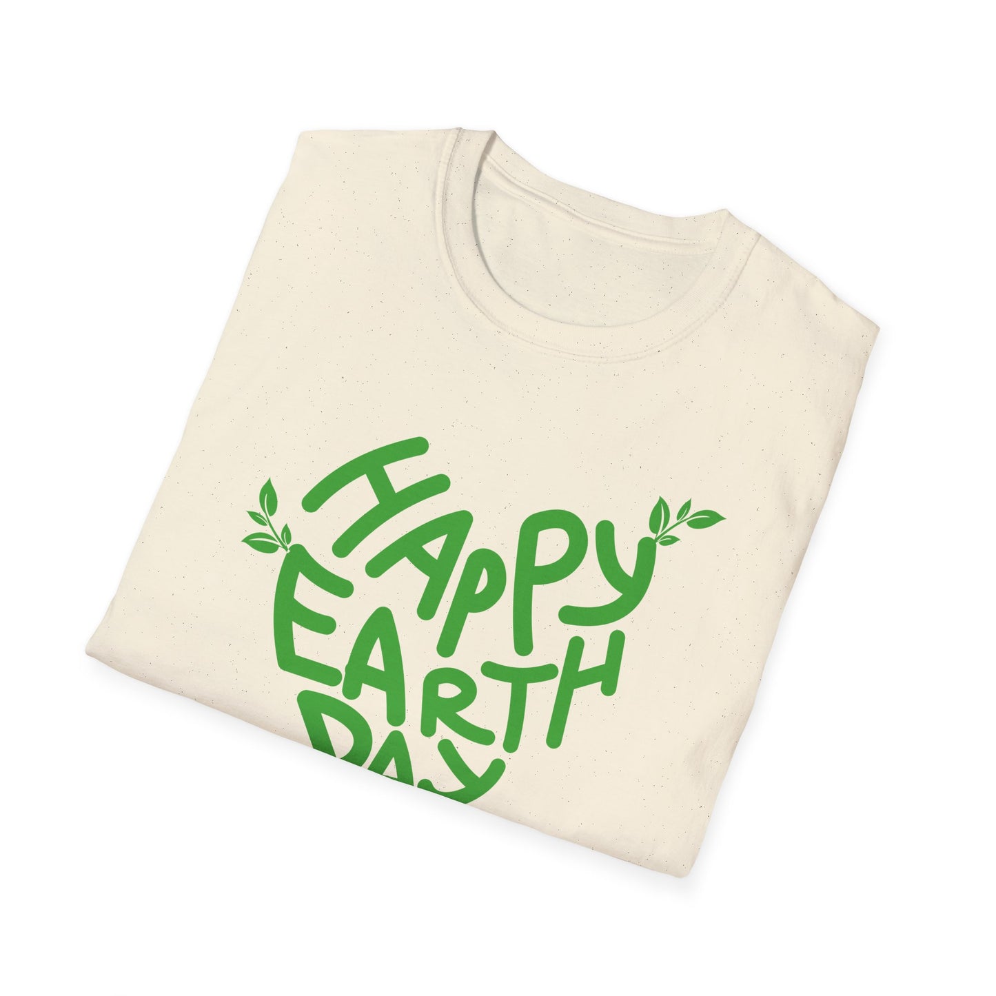 Happy Earth Day Unisex Softstyle T-Shirt - Eco-Friendly Apparel