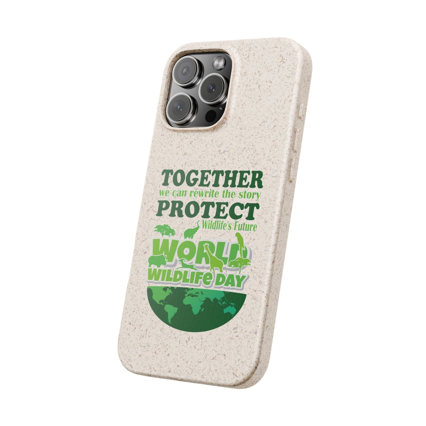 Eco-Friendly Biodegradable Phone Cases for Wildlife Day - Protect Our Planet