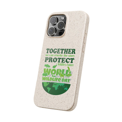 Eco-Friendly Biodegradable Phone Cases for Wildlife Day - Protect Our Planet