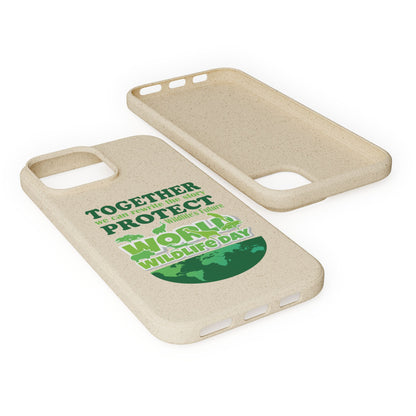 Eco-Friendly Biodegradable Phone Cases for Wildlife Day - Protect Our Planet