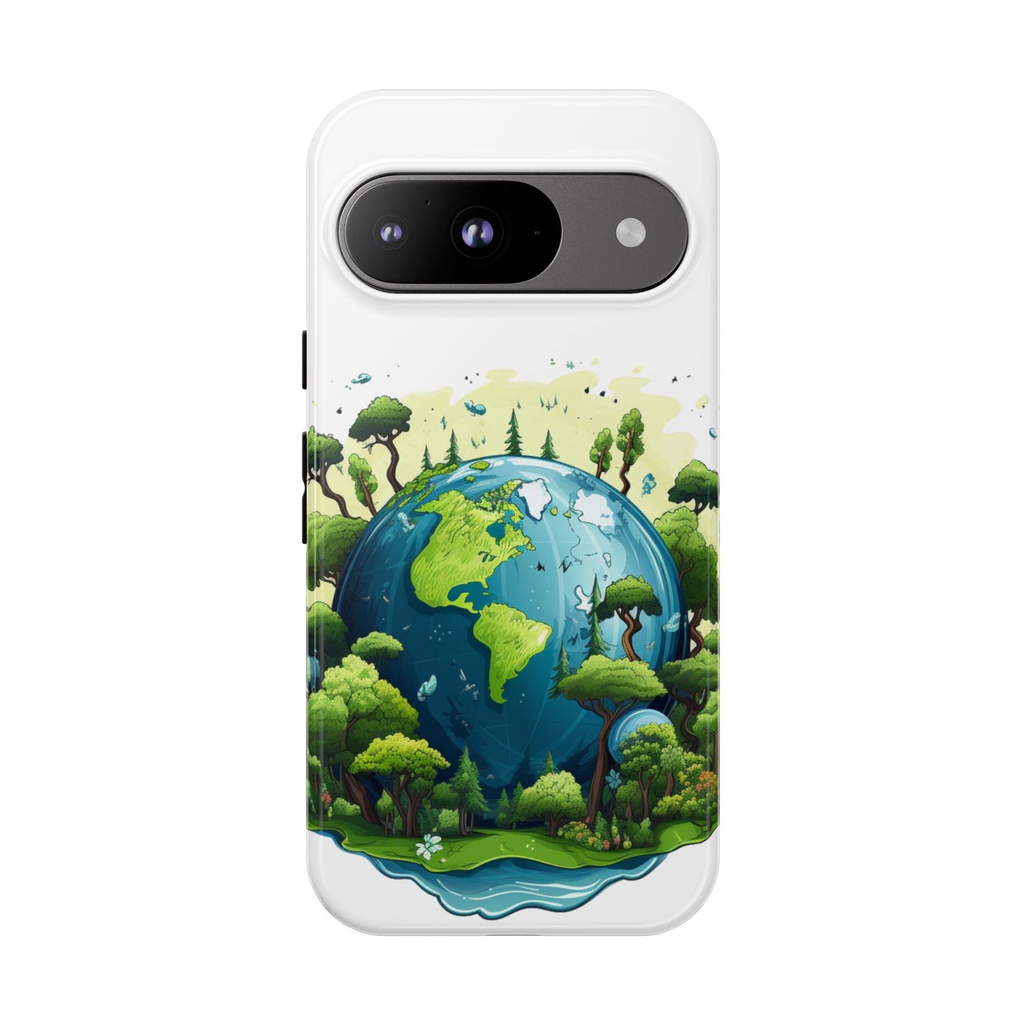 Eco-Friendly Phone Case with Earth Design