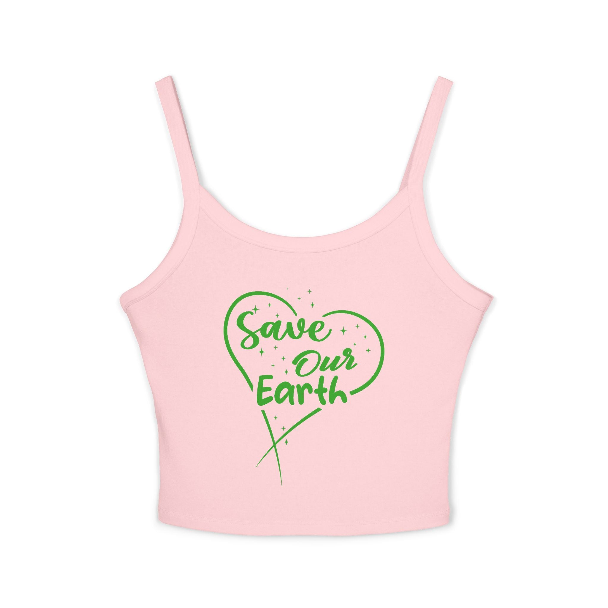 Save Our Earth Women's Tank Top - Eco-Friendly Graphic Design