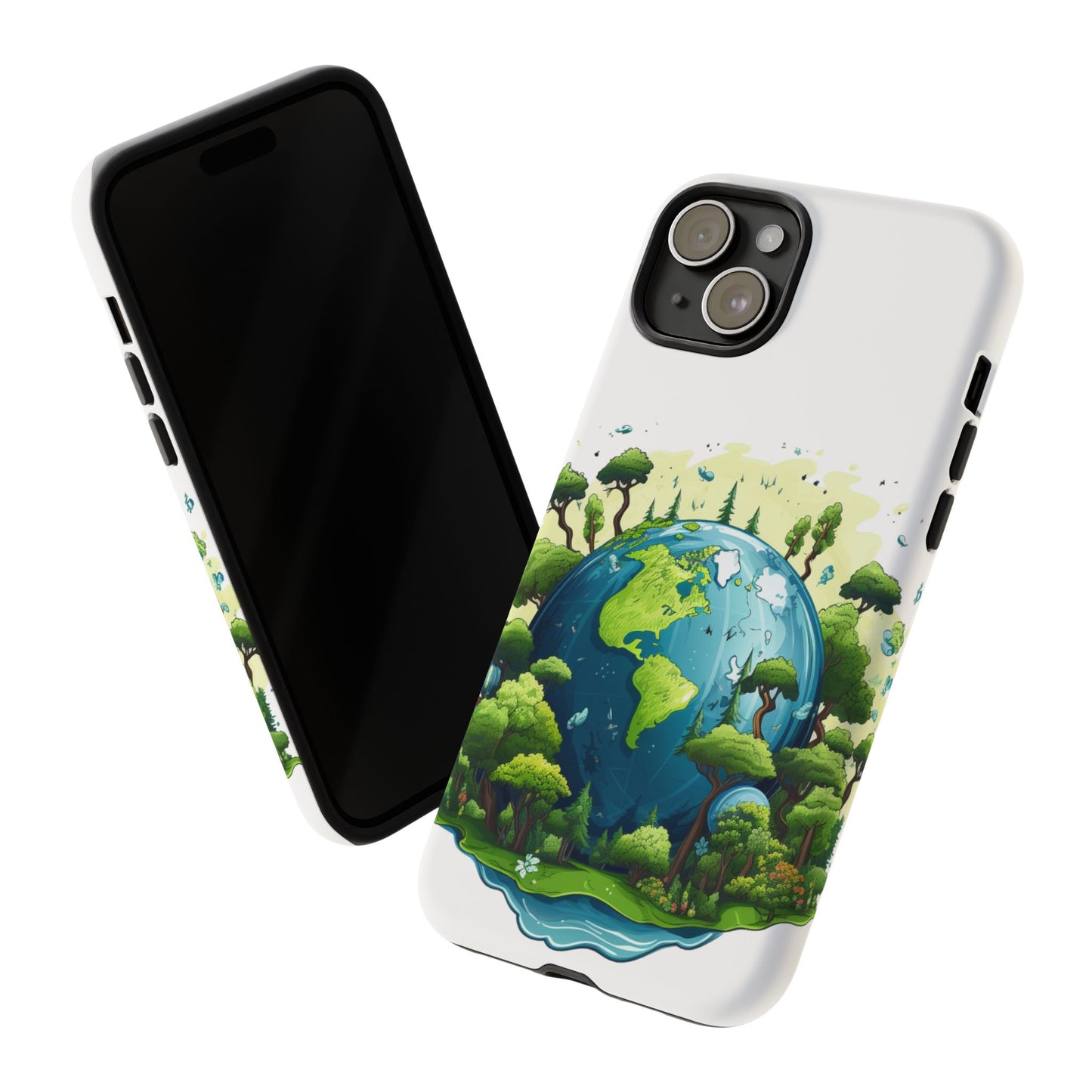 Eco-Friendly Phone Case with Earth Design