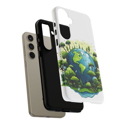 Eco-Friendly Phone Case with Earth Design