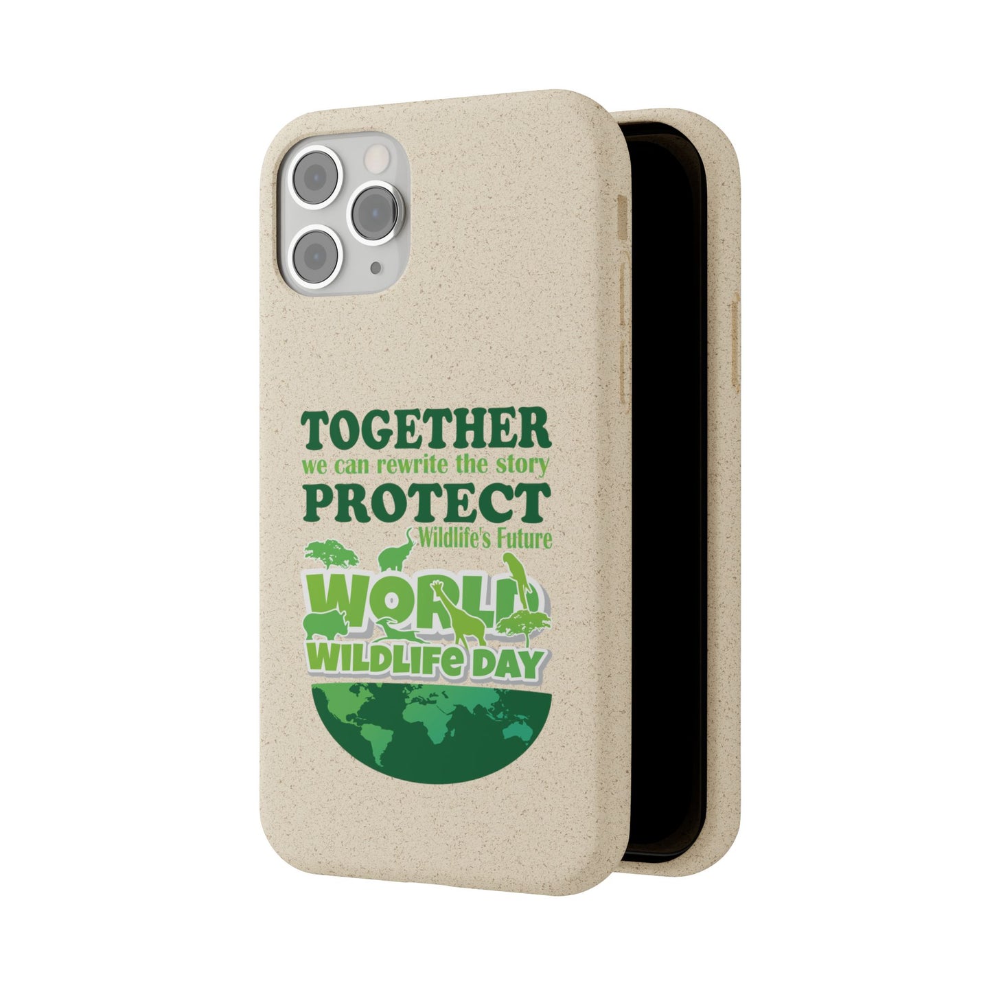 Eco-Friendly Biodegradable Phone Cases for Wildlife Day - Protect Our Planet