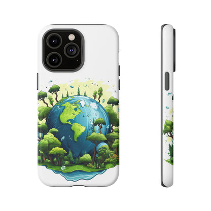 Eco-Friendly Phone Case with Earth Design