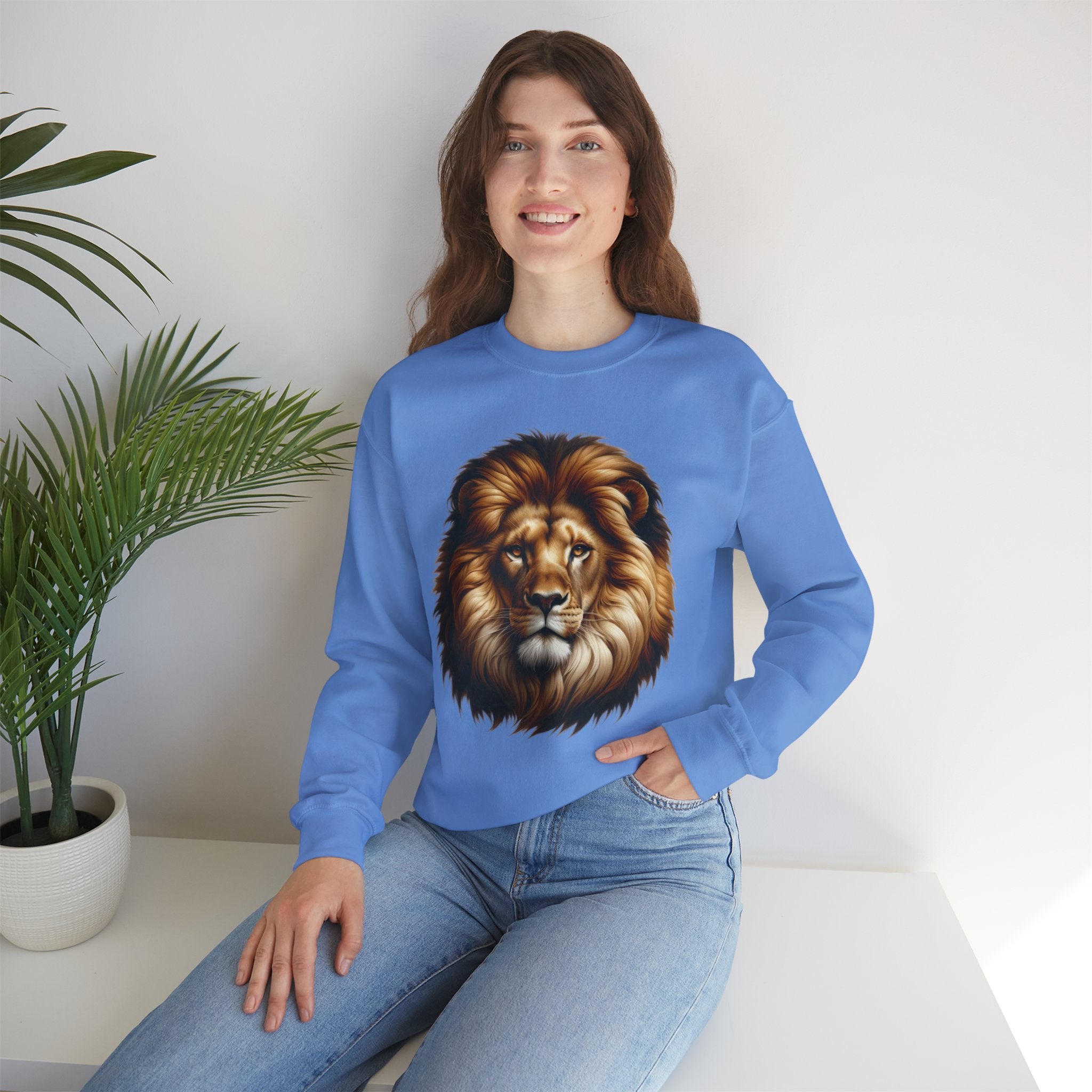 Lion Wildlife Lover Unisex Sweatshirt