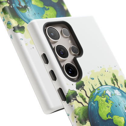 Eco-Friendly Phone Case with Earth Design