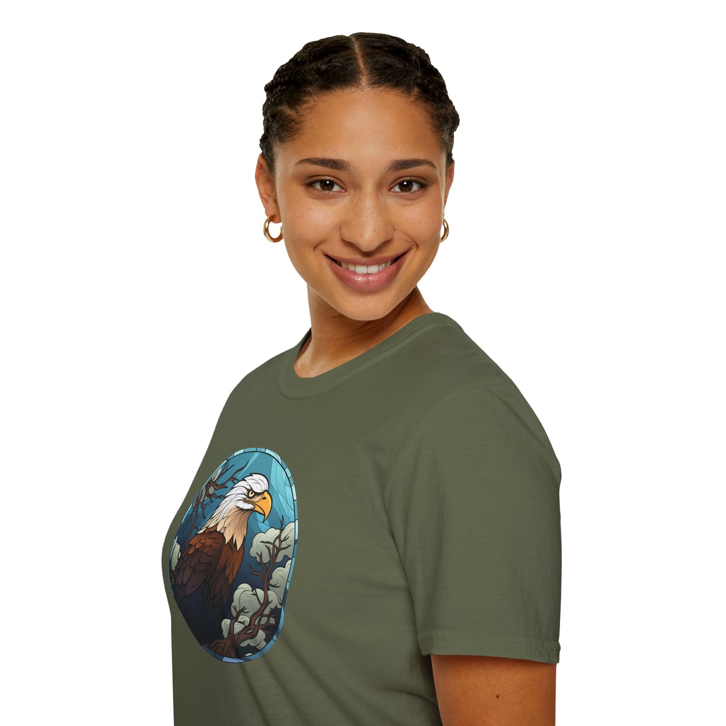 Eagle Unisex T-Shirt for Wildlife Enthusiasts