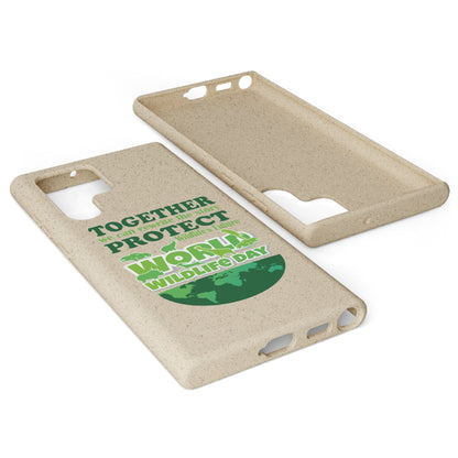 Eco-Friendly Biodegradable Phone Cases for Wildlife Day - Protect Our Planet