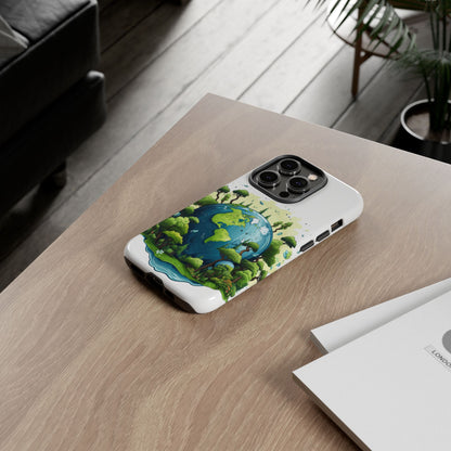 Eco-Friendly Phone Case with Earth Design