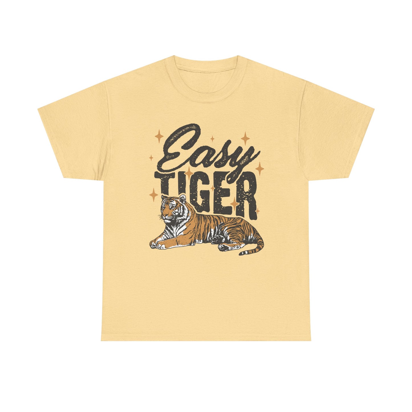 Easy Tiger Tee - Unisex Cotton T-Shirt