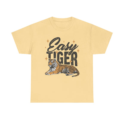 Easy Tiger Tee - Unisex Cotton T-Shirt