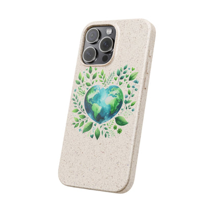 Cute Love Nature Phone case sustainable Biodegradable Phone Case