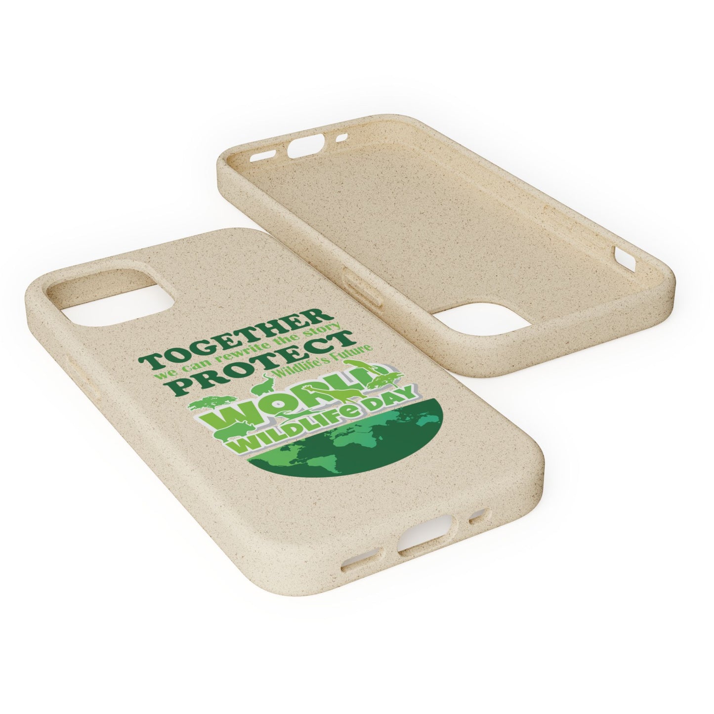 Eco-Friendly Biodegradable Phone Cases for Wildlife Day - Protect Our Planet