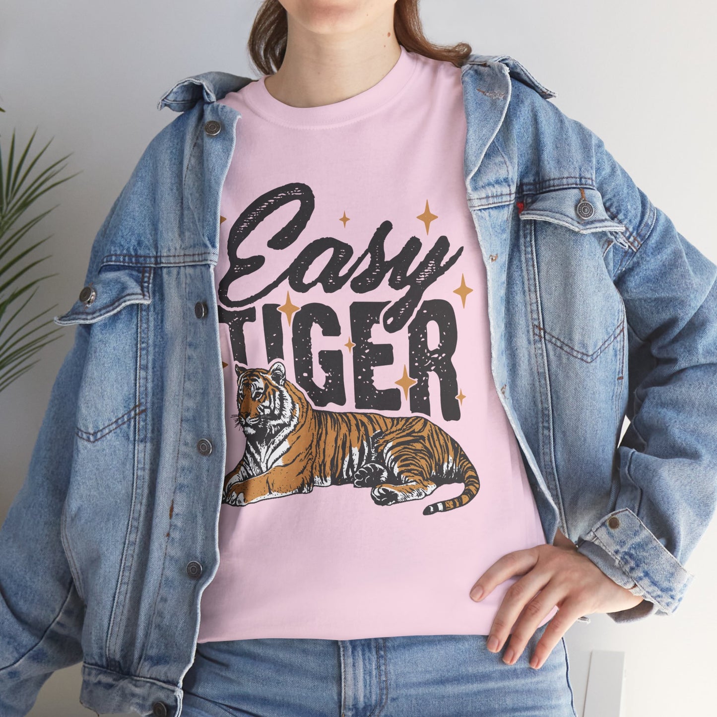 Easy Tiger Tee - Unisex Cotton T-Shirt