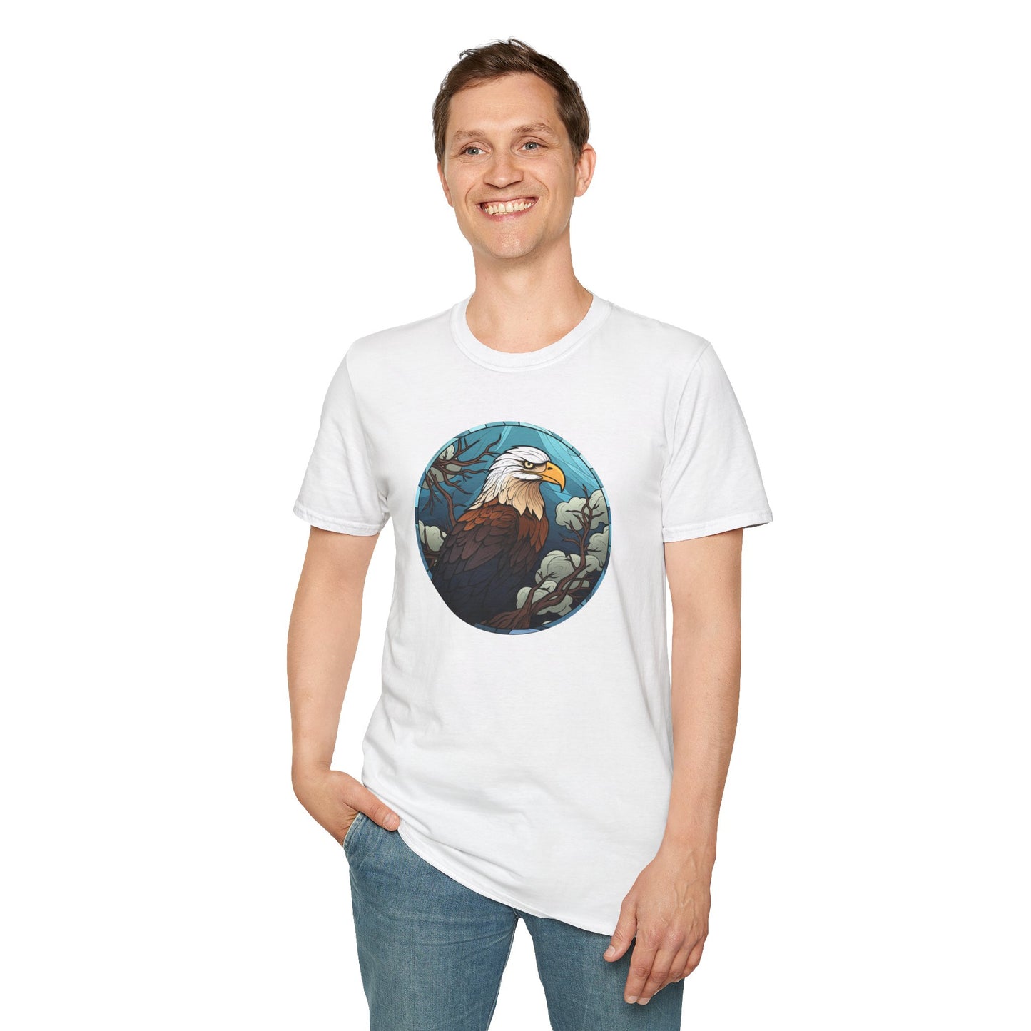 Eagle Unisex T-Shirt for Wildlife Enthusiasts